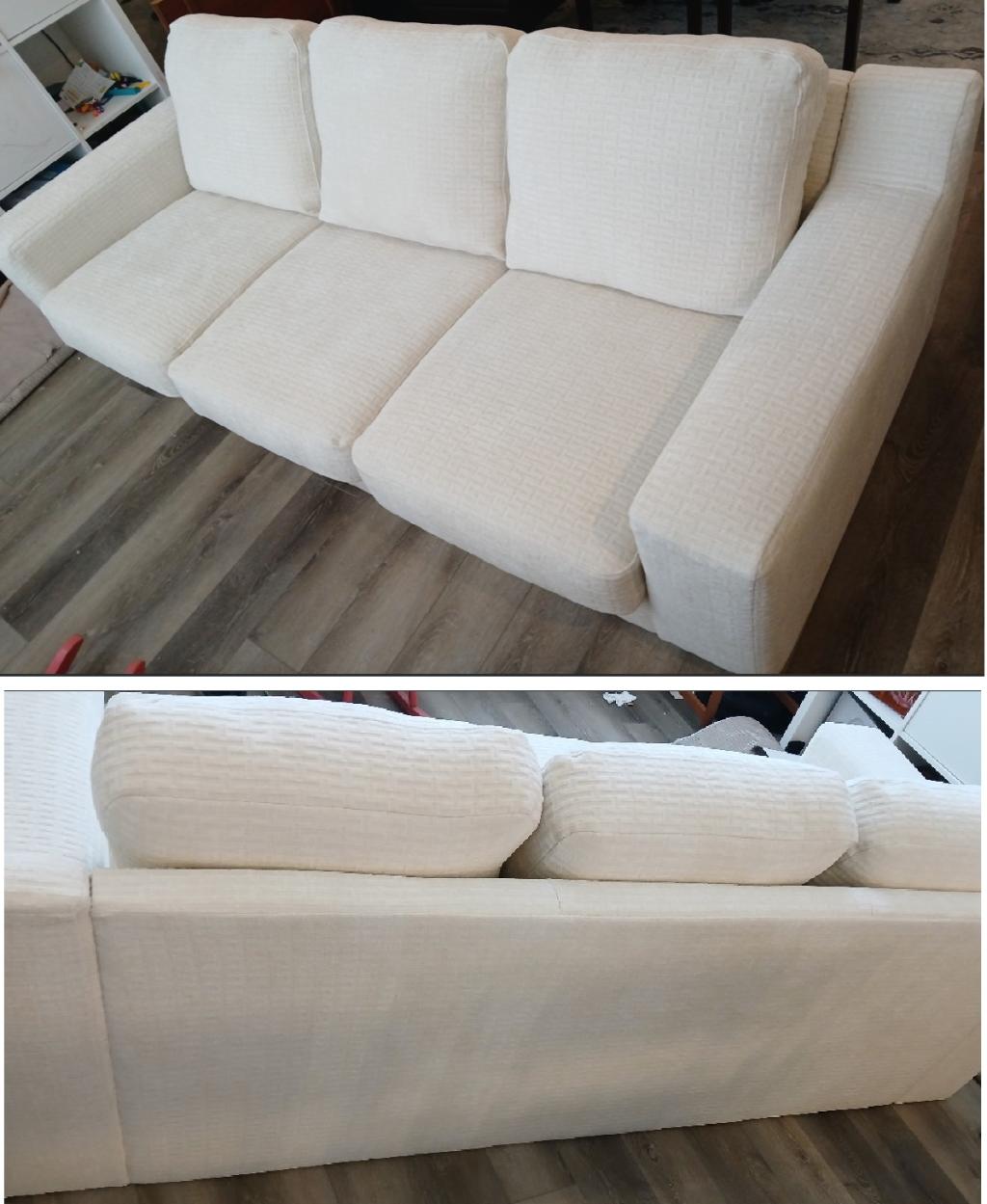 Complete sofa reupholstery