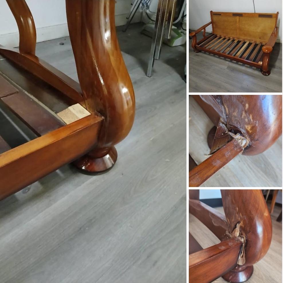 Broken sofa tendon fix