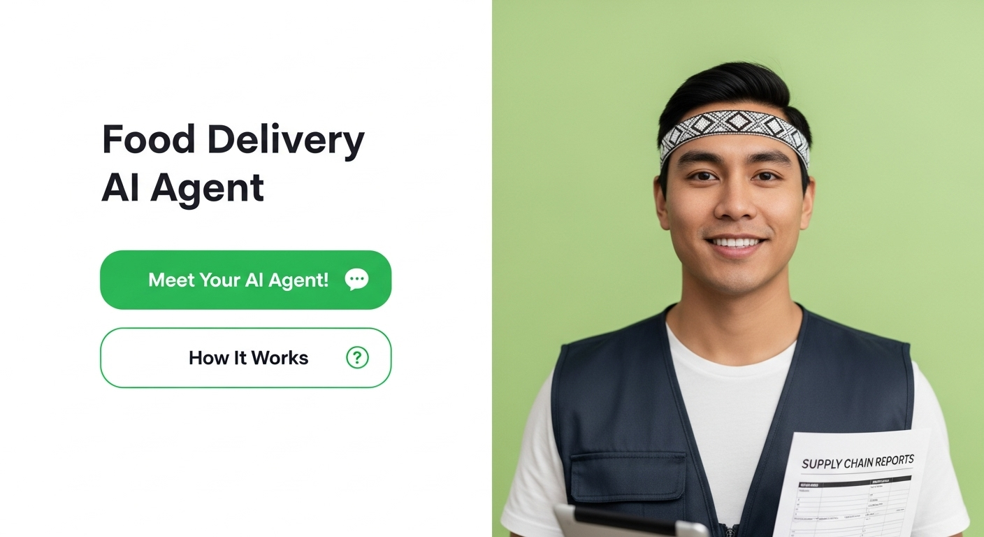 Preview of Food Delivery AI Agent