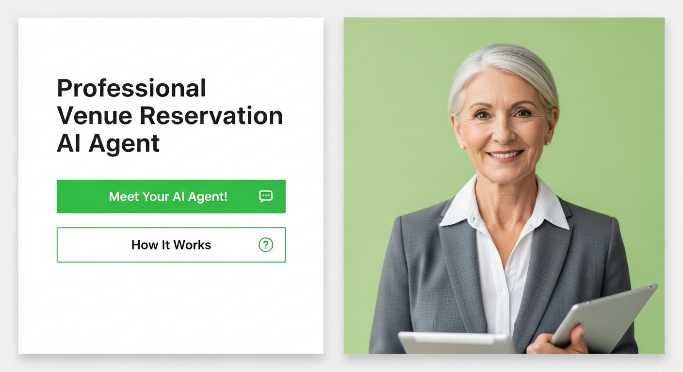 Thumbnail of Professional Venue Reservation AI Agent