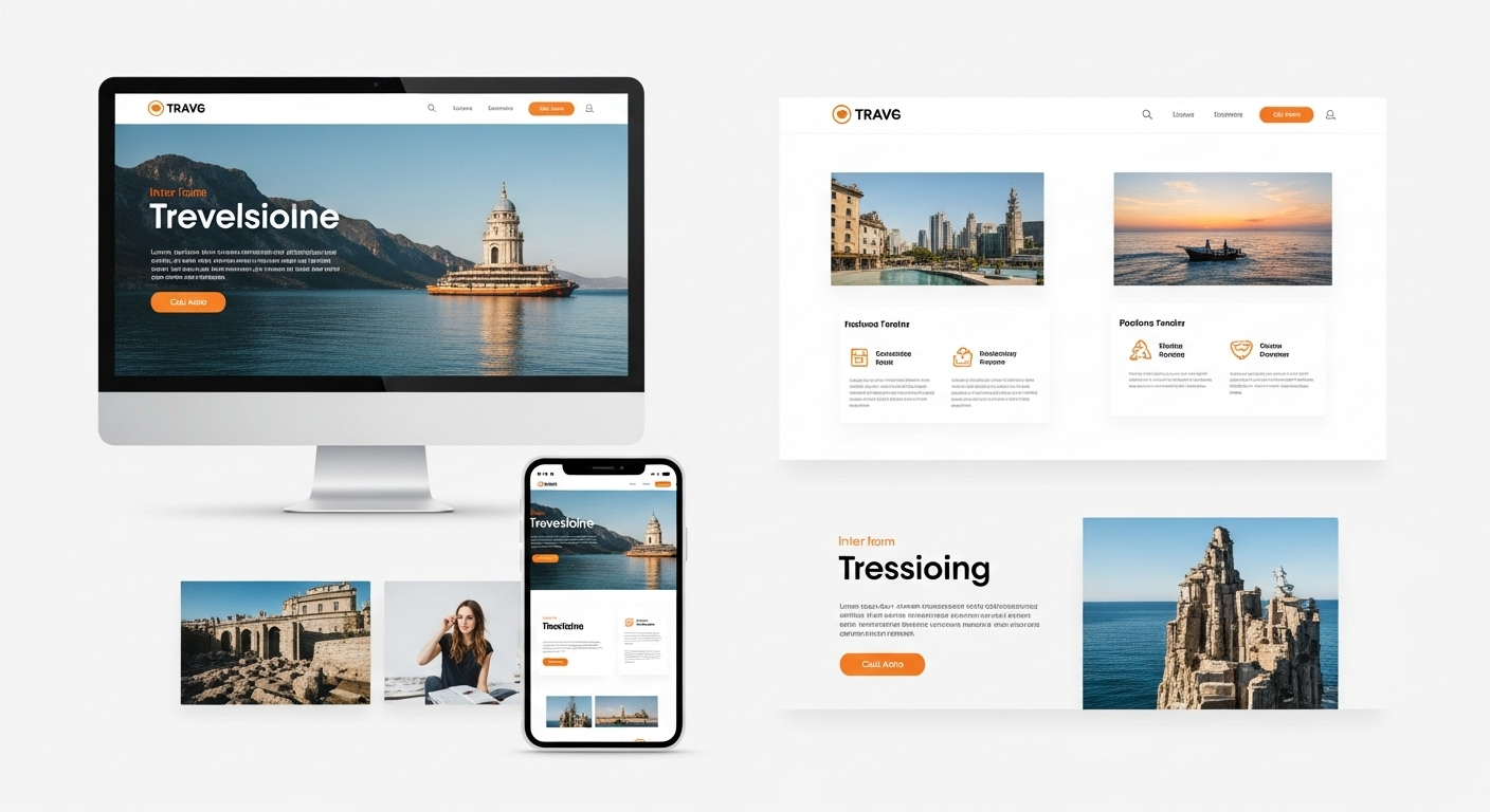 Thumbnail of Travel Landing Page